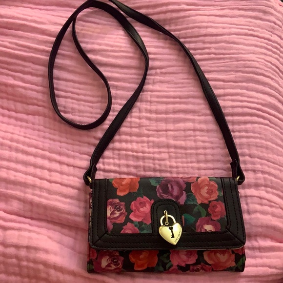 Juicy Couture Bags Juicy Couture Small Floral Crossbody Wallet